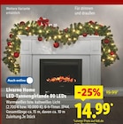 LED-Tannengirlande 80 LEDs Angebote von Livarno Home bei Lidl Dresden für 14,99 €