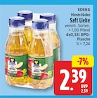 Saft Liebe von EDEKA Herzstücke für 2,39 € bei EDEKA im Angebot Saft Liebe von EDEKA Herzstücke im aktuellen EDEKA Prospekt