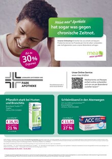 mea - meine apotheke Prospekt der Woche "Unsere Januar-Angebote" Seite 1, 01.01.2025 bis 31.01.2025 für Essen Aktueller mea - meine apotheke Prospekt "Unsere Januar-Angebote" Seite 1 von 4 Seiten für Essen