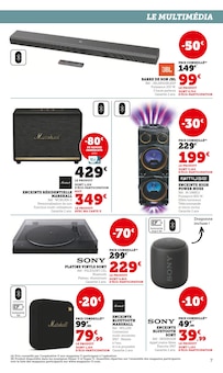 Promo Platine Vinyle dans le catalogue Hyper U du moment à la page 7