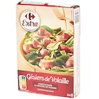 Gésiers de volaille cuisinés en confit - CARREFOUR EXTRA en promo chez Carrefour Gésiers de volaille cuisinés en confit - CARREFOUR EXTRA dans le catalogue Carrefour