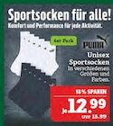 Unisex Sportsocken bei Marktkauf im Bautzen Prospekt für 12,99 €