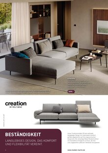 Sitzmöbel im Möbel Martin Prospekt "WOHNFÜHLEN NEU ENTDECKEN" mit 32 Seiten (Mainz)