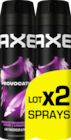 AXE DEODORANT SPRAY PROVOCATION 2X200ML - AXE dans le catalogue Auchan Hypermarché