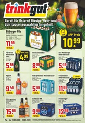 Bier im Trinkgut Prospekt in Oelde Aktueller Trinkgut Prospekt mit Bier, "Aktuelle Angebote", Seite 1