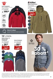 Galeria Herren Steppjacke im Prospekt 