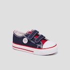 La Halle Fourmies - Promo Tennis en toile à scratchs Creeks bleu marine bébé garçon Promo Tennis en toile à scratchs Creeks bleu marine bébé garçon à 10,00 € dans le catalogue La Halle à Fourmies