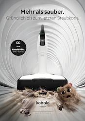 VORWERK Elektromärkte Prospekt der aktuellen Woche mit 1 Seite, gültig von 27.04.2026 bis 30.05.2026, in Bad Brückenau und Umgebung Aktueller VORWERK Elektromärkte Prospekt in Bad Brückenau und Umgebung, "Mehr als sauber." mit 1 Seite, 27.04.2026 - 30.05.2026