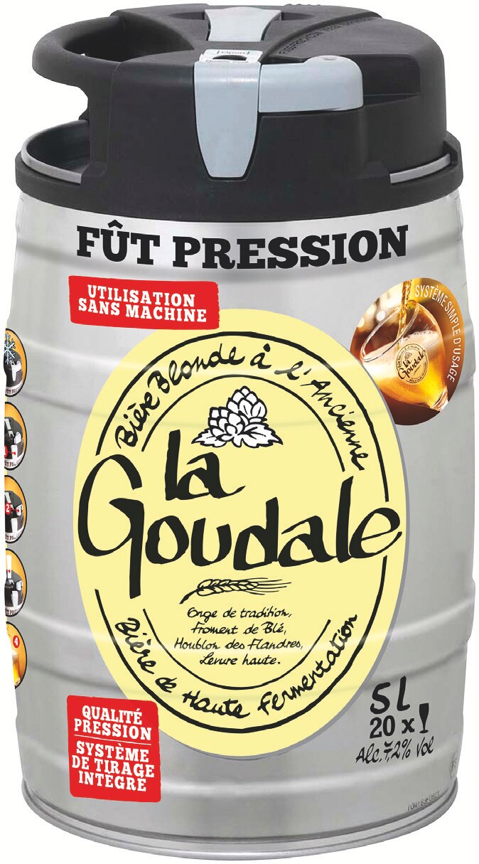 LA GOUDALE Bière blonde à l'ancienne