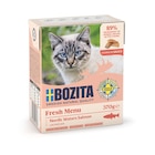 Bozita Feline Tetra Recart Häppchen in Soße Lachs 370 g Angebote von Bozita bei Zookauf Hagen für 1,44 €