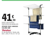 Séchoir tour 3 niveaux ciclone 40m - METALEX en promo chez E.Leclerc Nanterre à 41,90 €