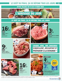Offre Côte D'agneau dans le catalogue E.Leclerc du moment à la page 15