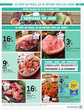 Viande Angebote im Prospekt "Et votre pouvoir d'achat est éclatant !" von E.Leclerc auf Seite 15