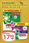 Waschmittel Angebote von Ariel bei GLOBUS Gera für 17,99 €