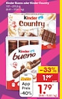 Netto Marken-Discount - Kinder Bueno oder Kinder Country Angebot im Prospekt Kinder Bueno oder Kinder Country bei Netto Marken-Discount im Prospekt "" für 1,79 €