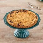 Tarte crumble aux pommes ou abricots ou poires 6 parts en promo chez Super U Tarte crumble aux pommes ou abricots ou poires 6 parts dans le catalogue Super U