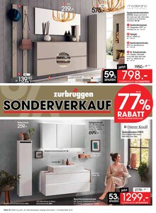 Badmöbel im aktuellen Zurbrüggen Prospekt (Bremen) Badmöbel im Zurbrüggen Prospekt "SONDER VERKAUF" mit 48 Seiten (Bremen)