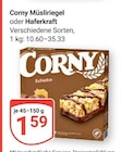 Müsliriegel Angebote von Corny bei GLOBUS Wiesbaden für 1,59 €