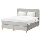 Boxspringbett Vågstranda fest/mittelfest/Tustna Gunnared beige 180x200 cm Angebote von DUNVIK bei IKEA Wolfsburg für 1.642,00 €