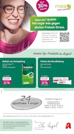 Aktueller mea - meine apotheke Apotheken Prospekt in Bottenbach und Umgebung, "Unsere August-Angebote" mit 4 Seiten, 01.08.2025 - 31.08.2025