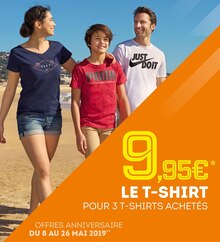 Vêtements - Sport 2000 Vêtements à 9,95 € dans le catalogue Sport 2000 "Notre anniversaire & vos bonnes affaires, ça matche !"