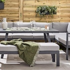 Salon d'angle en aluminium anthracite 10 personnes Naxos II NATERIAL - NATERIAL en promo chez Leroy Merlin Orléans à 990,00 €