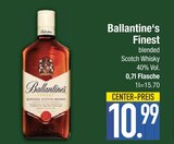 Finest blended Scotch Whisky im Angebot bei EDEKA in Straubing Finest blended Scotch Whisky Angebote von Ballantine's bei EDEKA Straubing für 10,99 €