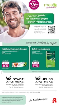 mea - meine apotheke Prospekt der KW 32 "Unsere August-Angebote" Aktueller mea - meine apotheke Prospekt "Unsere August-Angebote" Seite 1 von 4 Seiten