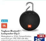 Tragbarer Bluetooth-Lautsprecher Clip 3 von JBL im aktuellen ALDI SÜD Prospekt für 24,99 €