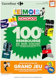 Prospectus Carrefour à Chazé-sur-Argos, "LE MOIS MONOPOLY", 86 pages, 16/09/2025 - 29/09/2025