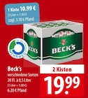 Beck's verschiedene Sorten im aktuellen Prospekt bei famila Nordost in Anklam