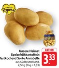 EDEKA - Speisefrühkartoffeln festkochend Sorte Annabelle Angebot im Prospekt Speisefrühkartoffeln festkochend Sorte Annabelle bei EDEKA im Prospekt "" für 3,33 €