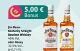 Kentucky Straight Bourbon Whiskey oder Honey bei Akzenta im Wuppertal Prospekt für 