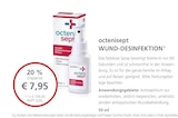 LINDA Bad Säckingen - octenisept Wund-Desinfektion Angebot im Prospekt octenisept Wund-Desinfektion bei LINDA im Bad Säckingen Prospekt für 7,95 €