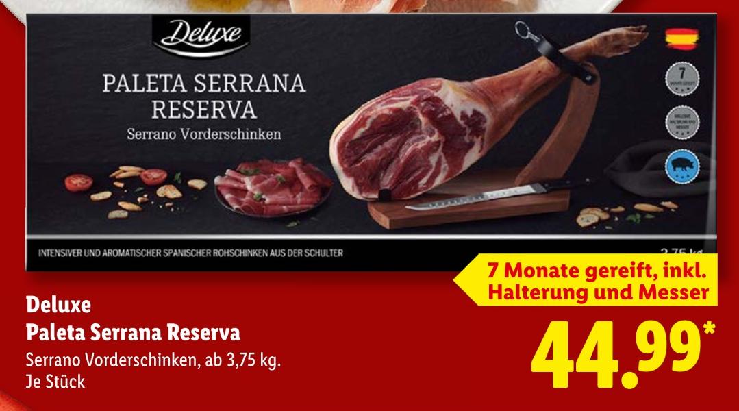 Paleta Serrana Reserva