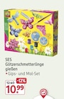 Glitzerschmetterlinge gießen von SES im aktuellen Rossmann Prospekt für 10,99 €