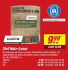 2in1 Holz-Lasur im Angebot bei toom Baumarkt in Fellbach 2in1 Holz-Lasur Angebote von toom bei toom Baumarkt Fellbach für 9,99 €