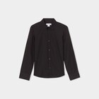 Chemise manches longues noir garçon en promo chez La Halle Chemise manches longues noir garçon dans le catalogue La Halle