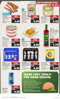 Bratwurst im aktuellen Kaufland Prospekt (Braunschweig) Bratwurst im Kaufland Prospekt "KNĂśLLER" mit 78 Seiten (Braunschweig)