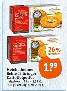 Kartoffeln von Heichelheimer im aktuellen tegut Prospekt für €1.99