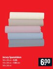 Jersey-Spannlaken 180 x 200 cm Angebote bei famila Nordost Falkensee für 6,00 €
