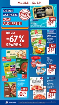 ALDI SÜD Prospekt der aktuellen Woche, gültig von 31.08.2026 bis 05.09.2026 Aktueller ALDI SÜD Prospekt "Gutes für Alle." mit 30 Seiten