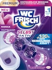 WC-Stein Violett Selbst Aktiv Magnolie von WC-Frisch im aktuellen dm-drogerie markt Prospekt für 2,25 €