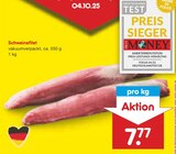 Aktuelles Schweinefilet Angebot bei Netto Marken-Discount in Bielefeld ab 7,77 €
