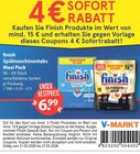Spülmaschinentabs Maxi Pack im V-Markt Prospekt Spülmaschinentabs Maxi Pack von Finish im aktuellen V-Markt Prospekt für 6,99 €
