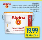 Innen-Weiß im diska Prospekt Innen-Weiß von Alpina im aktuellen diska Prospekt für 19,99 €