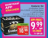 Bier im Angebot bei Marktkauf in Altenburg Bier Angebote von Krombacher bei Marktkauf Altenburg für 9,99 €