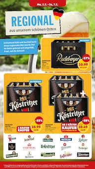 Radeberger im Penny Prospekt "Wer günstig will, muss Penny." mit 52 Seiten (Erfurt)