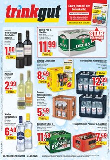 Vodka im Trinkgut Prospekt "Aktuelle Angebote" mit 10 Seiten (Koblenz)