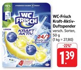 Kraft-Aktiv-Duftspender Angebote von WC-Frisch bei EDEKA Singen für 1,39 €